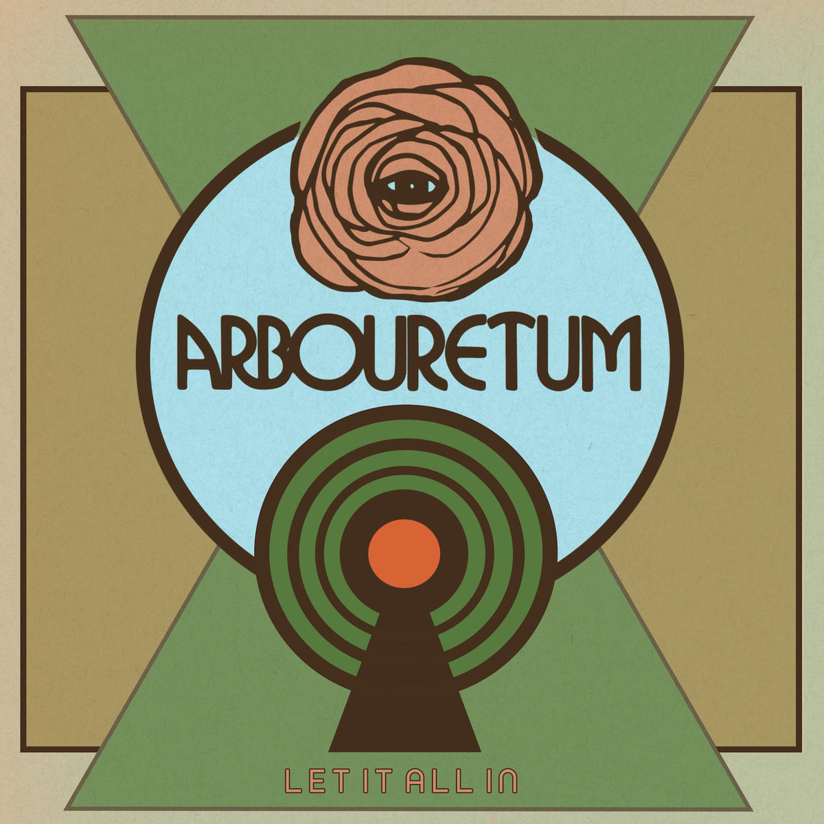 Arbouretum – Let It All In (Light Blue Vinyl) vinyl record cover