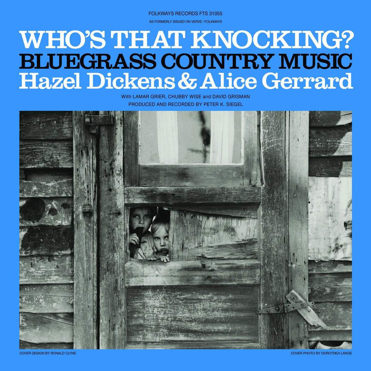 Hazel Dickens – Who's That Knocking? (2021 Remaster) vinyl cover