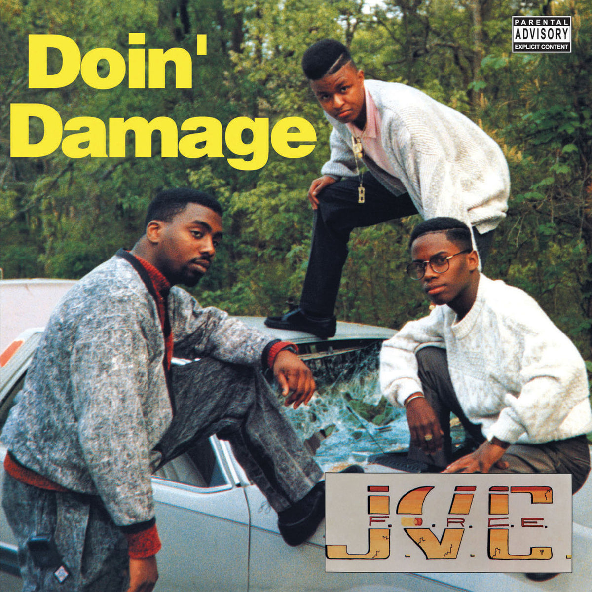 Jvc Force – Doing Damage vinyl record cover