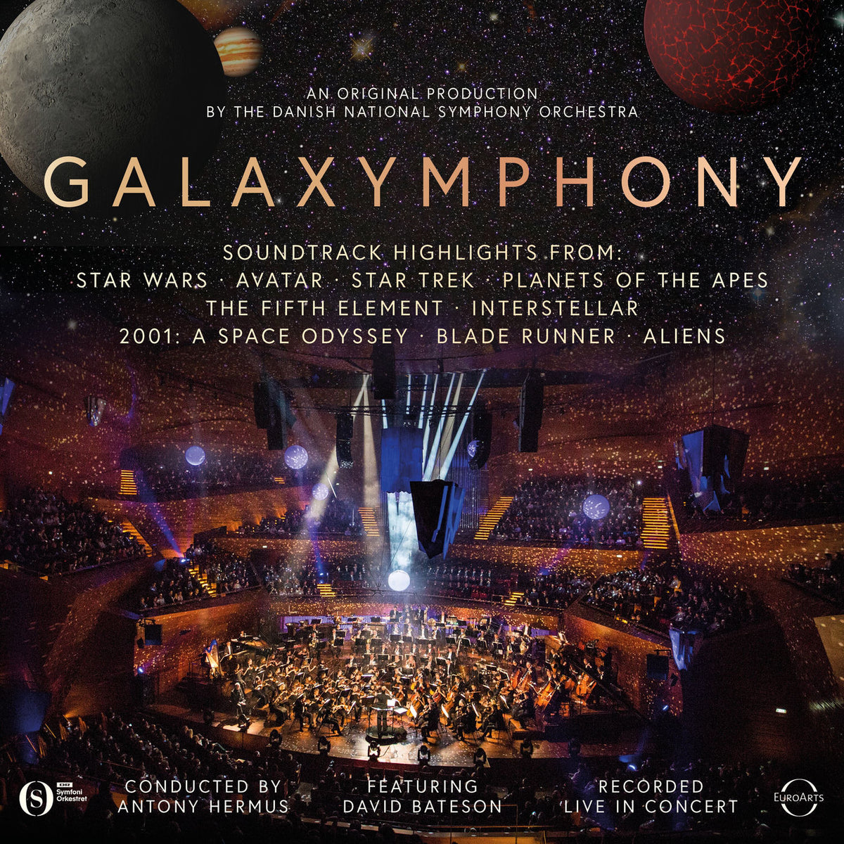 Danish National Symphony Orchestra – Galaxymphony vinyl record cover
