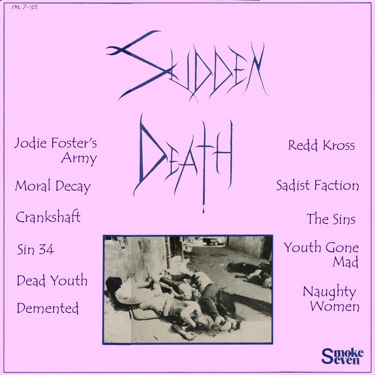 Various Artists – Sudden Death vinyl record cover