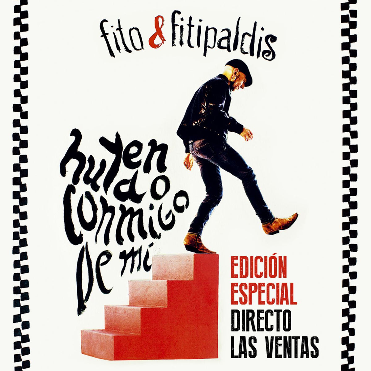 Fito Y Fitipaldis – Huyendo Conmigo De Mi vinyl record cover