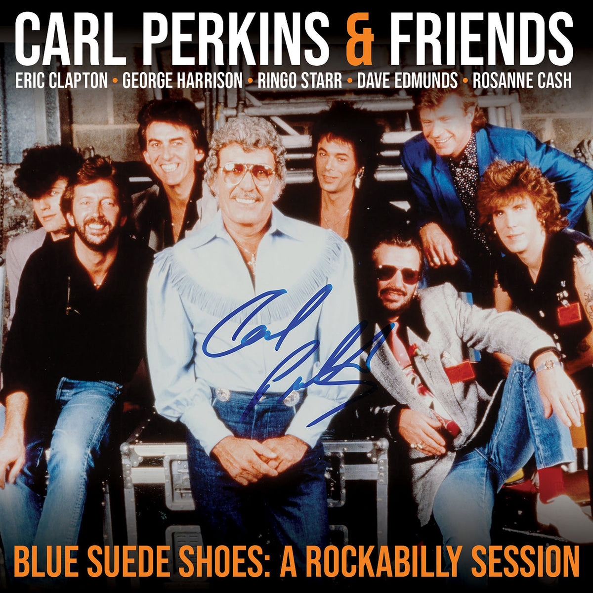 Carl Perkins – Blue Suede Shoes: A Rockabilly Session vinyl cover