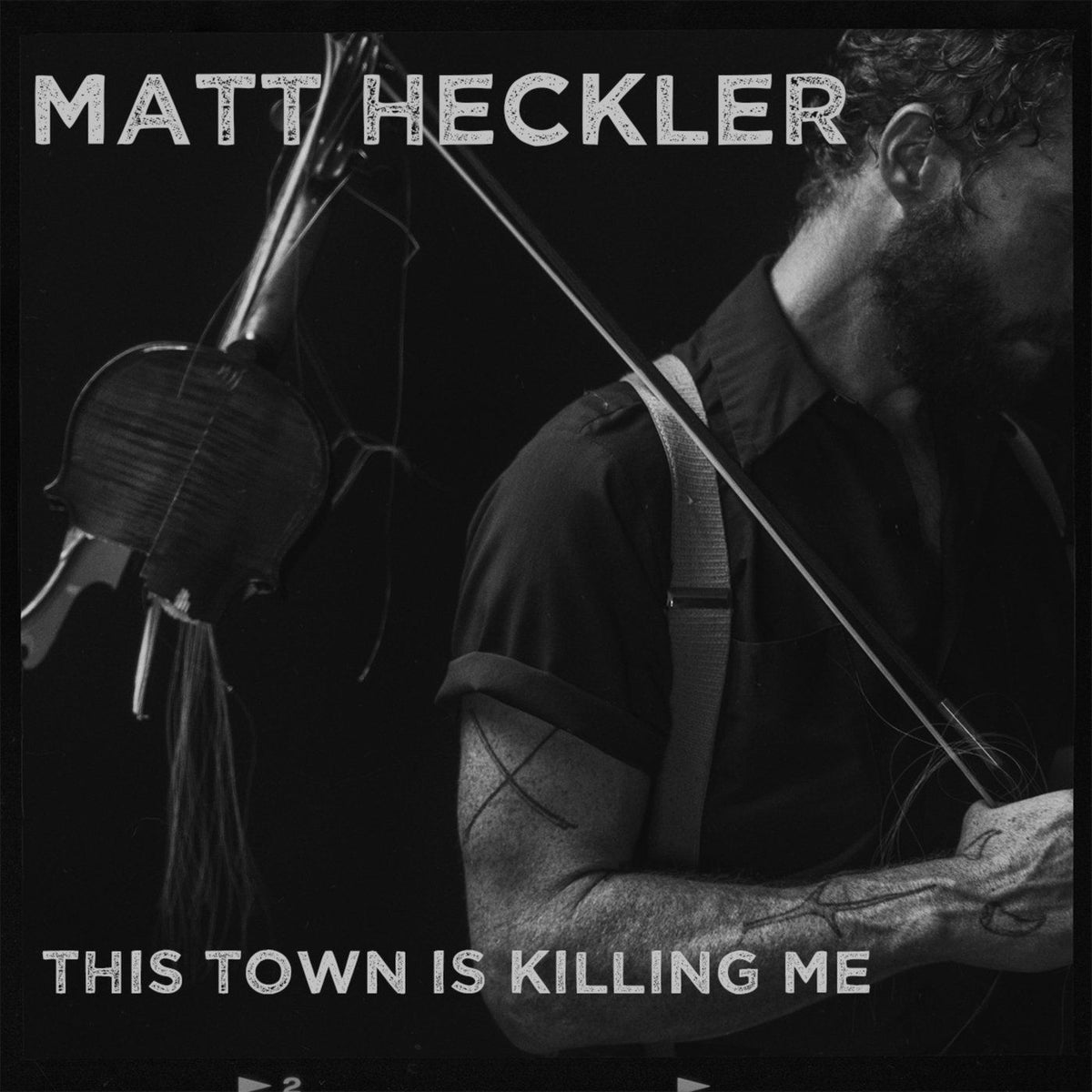 Matt Heckler – This Town Is Killin Me vinyl cover
