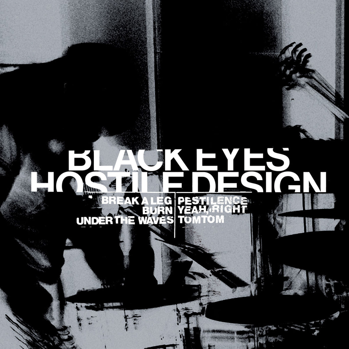 Black Eyes – Hostile Design vinyl record cover