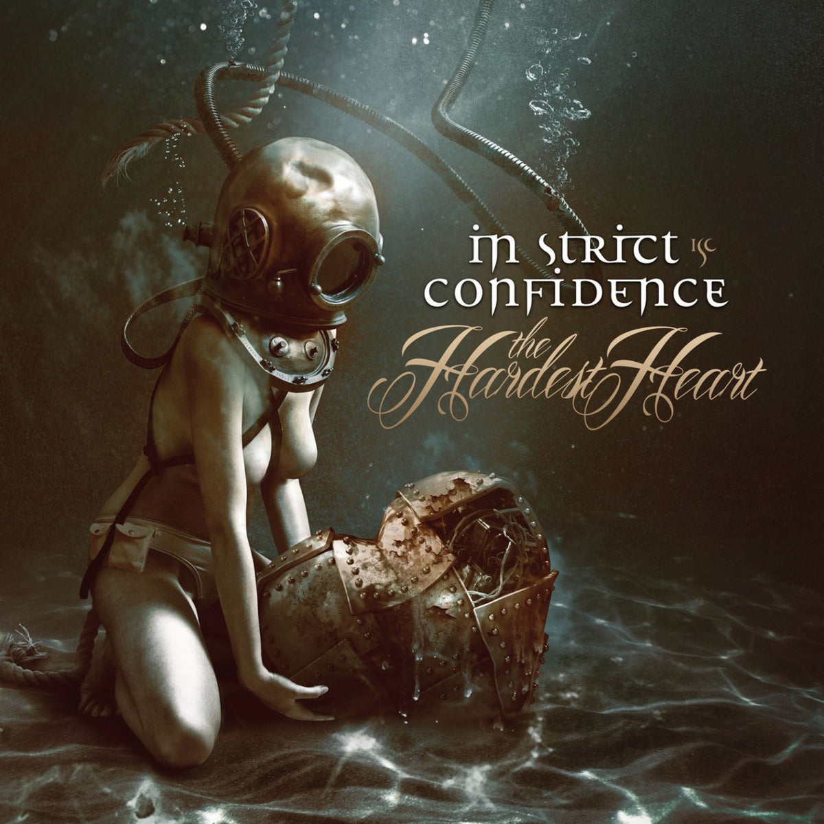 In Strict Confidence – The Hardest Heart vinyl record cover