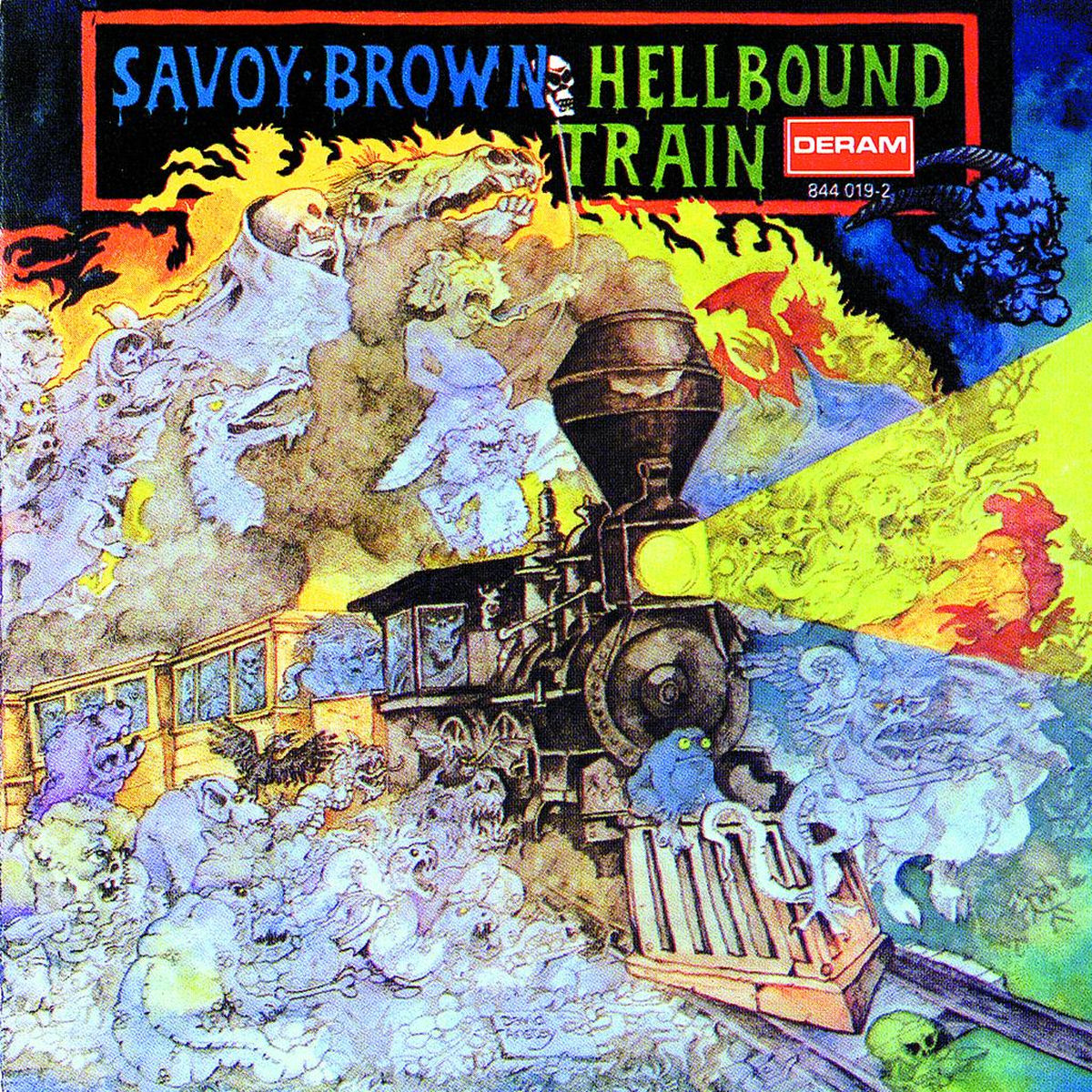 Savoy Brown – Hellbound Train (Purple/White Vinyl) (Rsd 2025) vinyl record cover