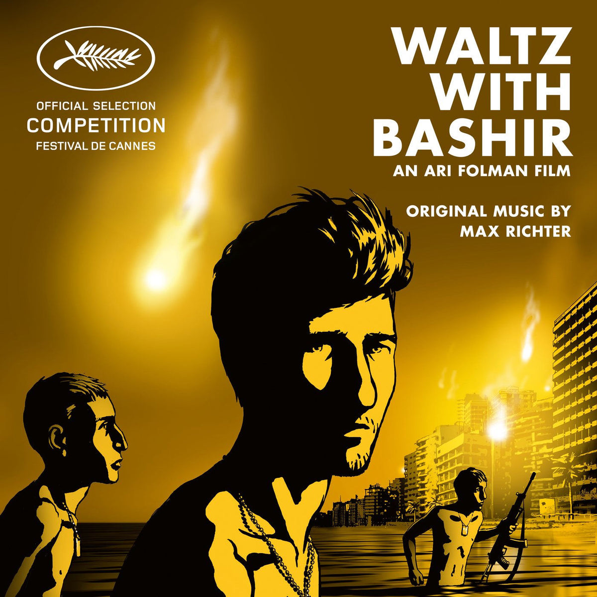 Max Richter – Waltz With Bashir vinyl record cover