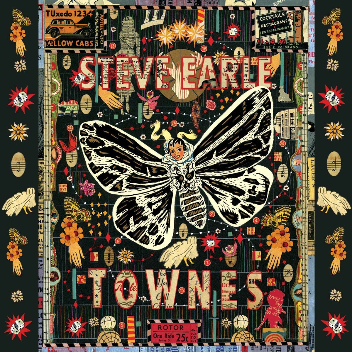 Steve Earle – Townes vinyl cover