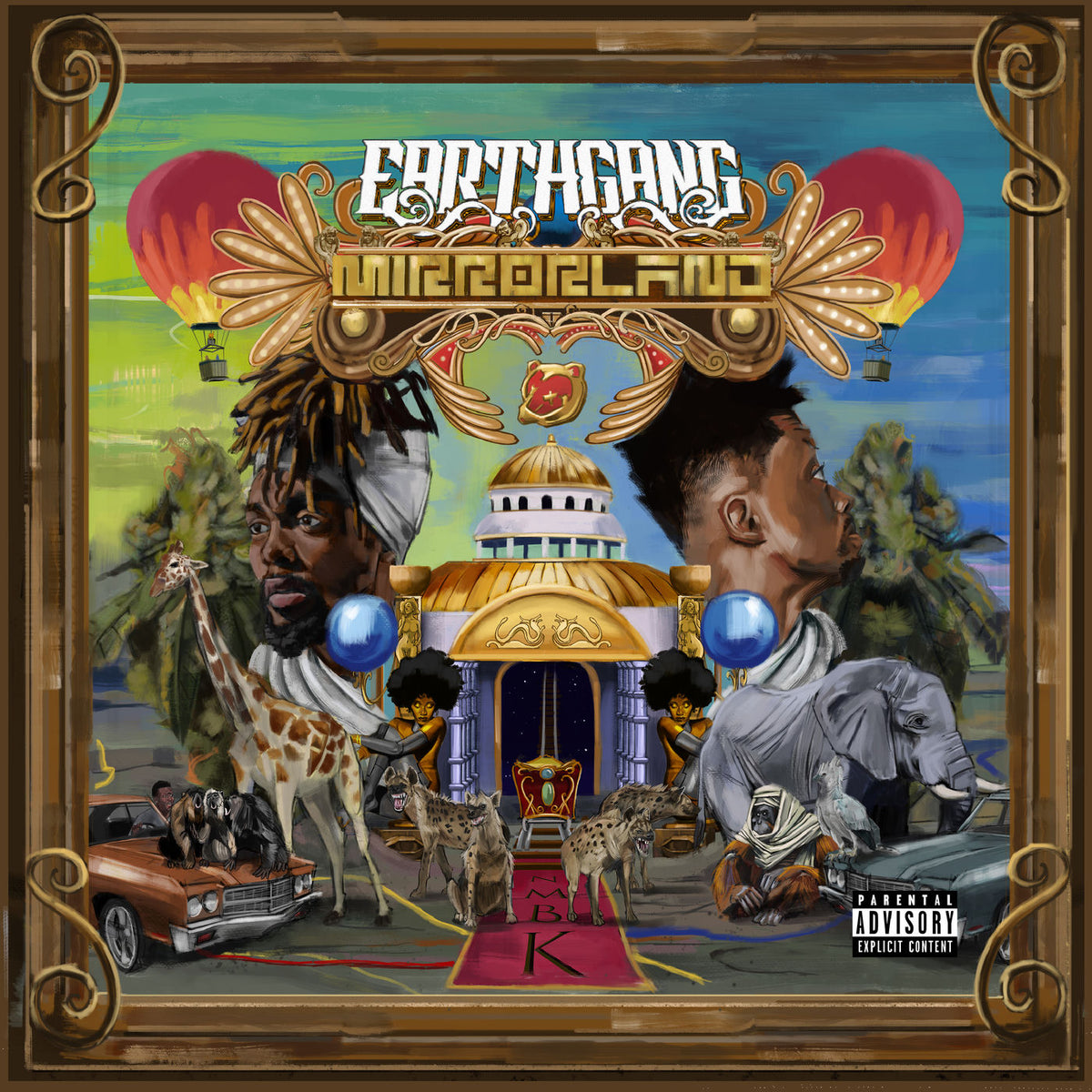 Earthgang – MIRRORLAND vinyl record cover