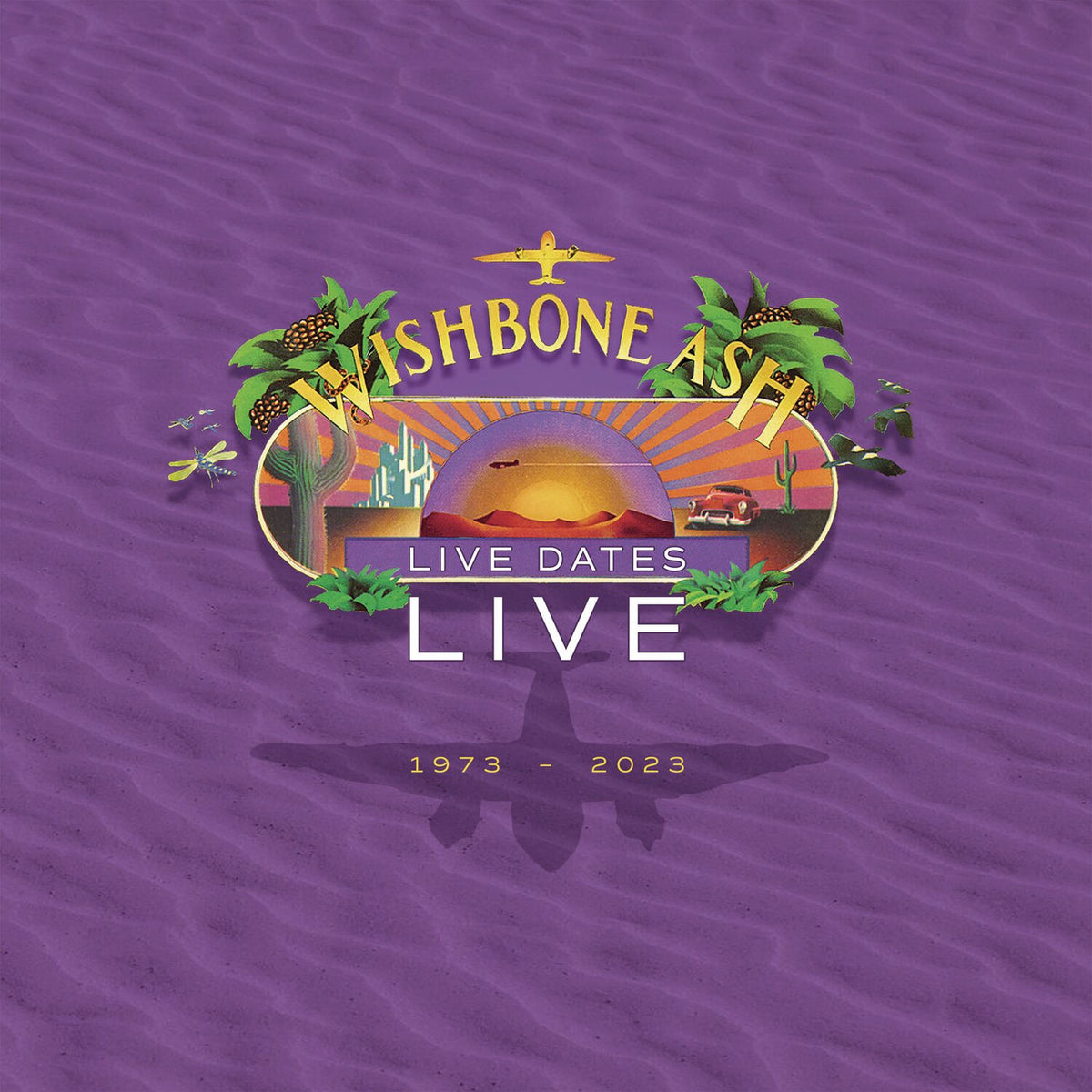 Wishbone Ash – Live Dates vinyl record cover