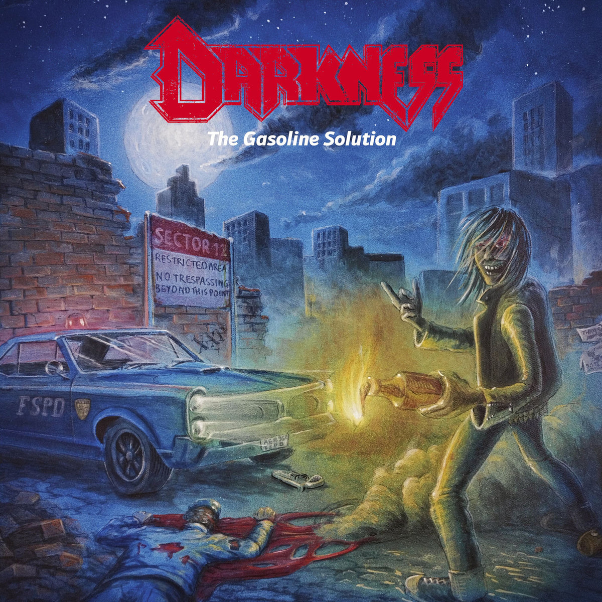 Darkness – The Gasoline Solution vinyl record cover