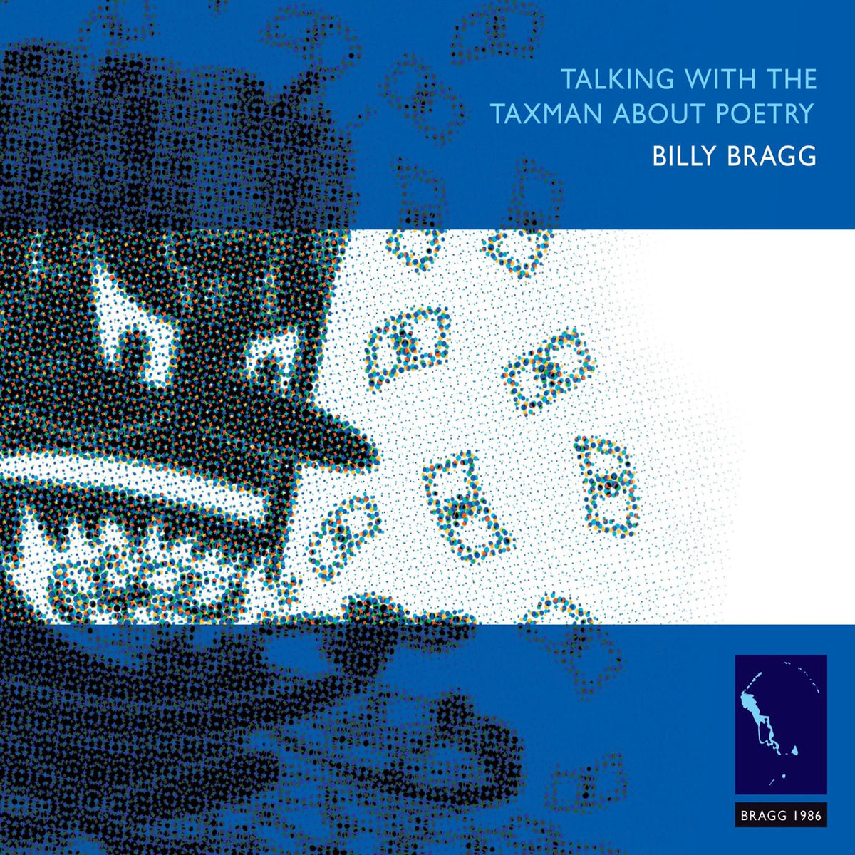 Billy Bragg – Talking With the Taxman About Poetry vinyl record cover