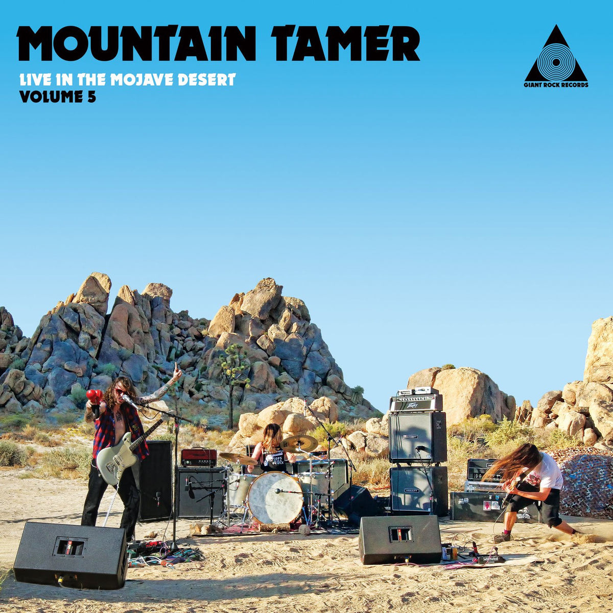Mountain Tamer – Live in the Mojave Desert vinyl record cover