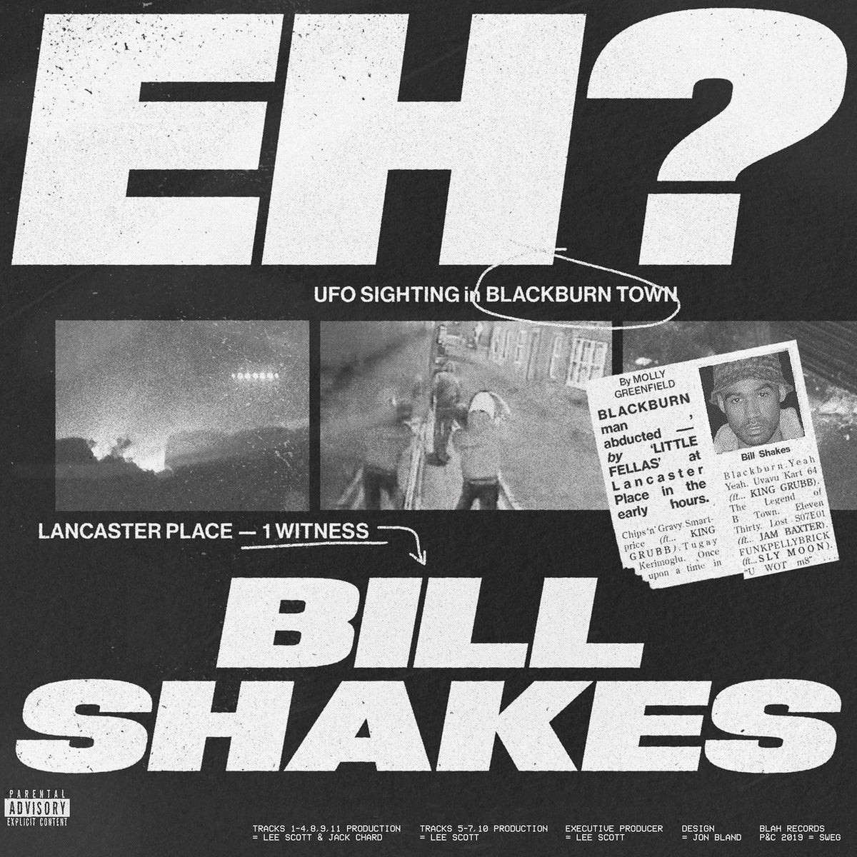 Bill Shakes – EH? vinyl cover