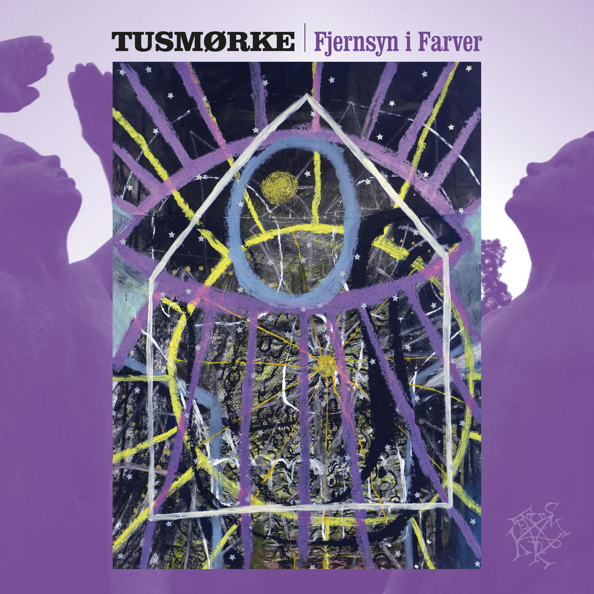 Tusmorke – Fjernsyn I Farver vinyl record cover