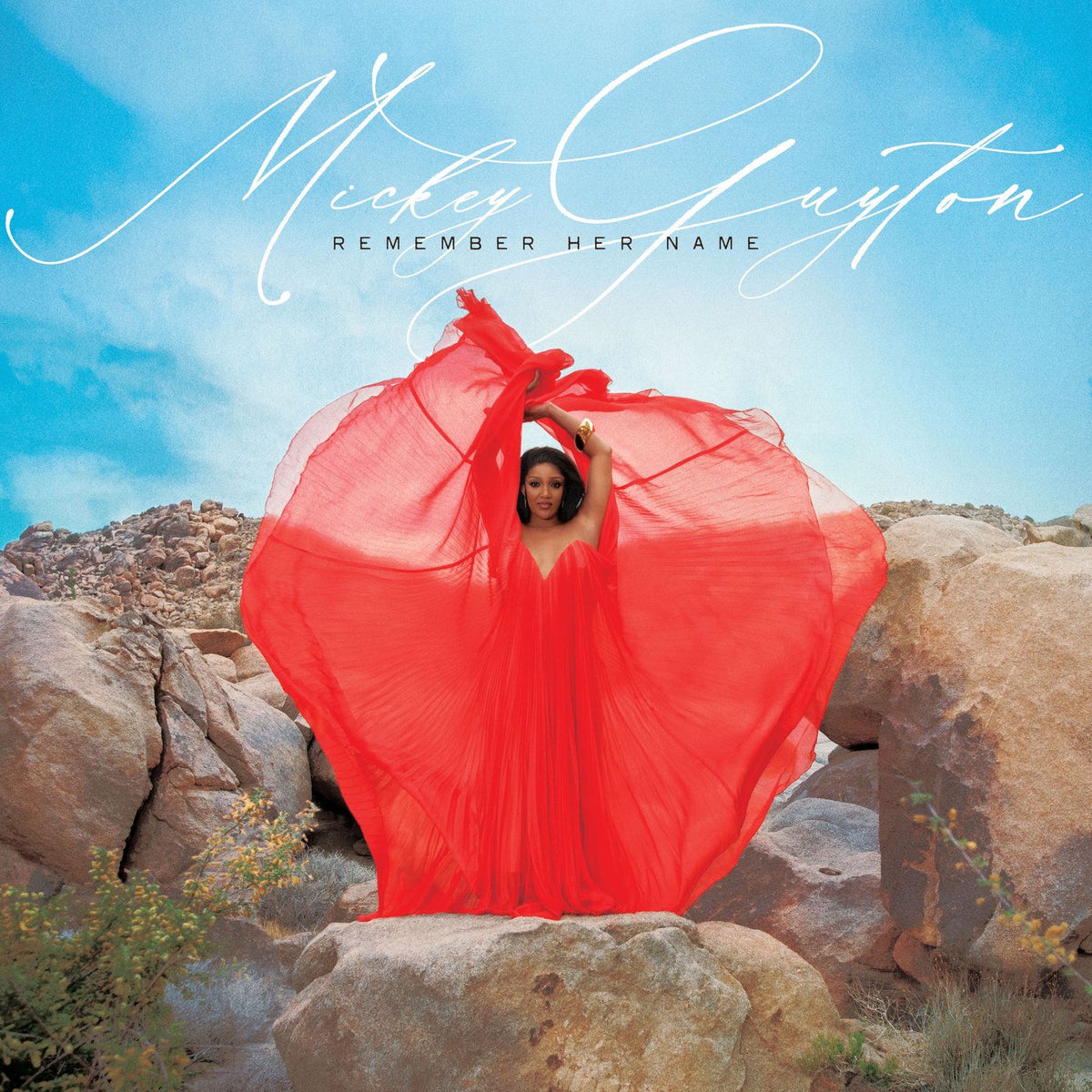 Mickey Guyton – Remember Her Name (Red Vinyl) vinyl record cover