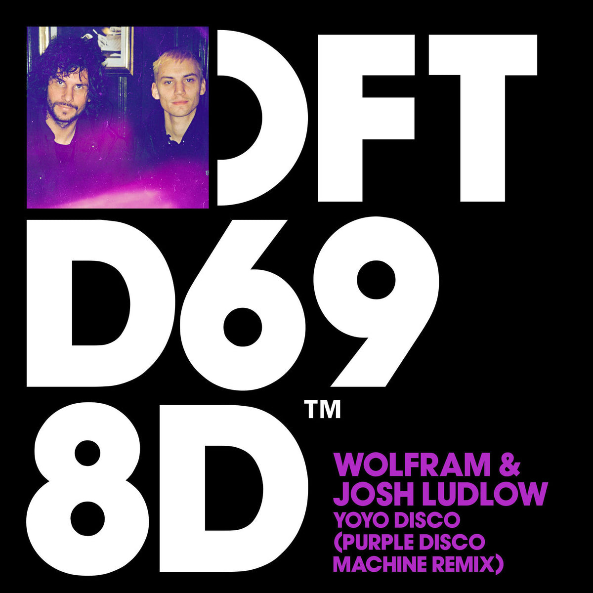 Wolfram – YoYo Disco (Purple Disco Machine Remix) vinyl cover