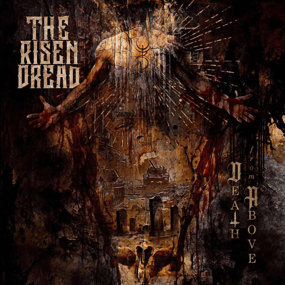 The Risen Dread – Death From Above vinyl cover