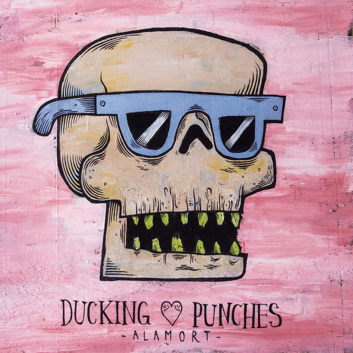 Ducking Punches – Alamort vinyl record cover