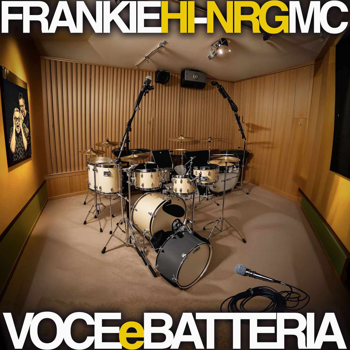 Frankie Hi-Nrg Mc – Voce E Batteria vinyl record cover