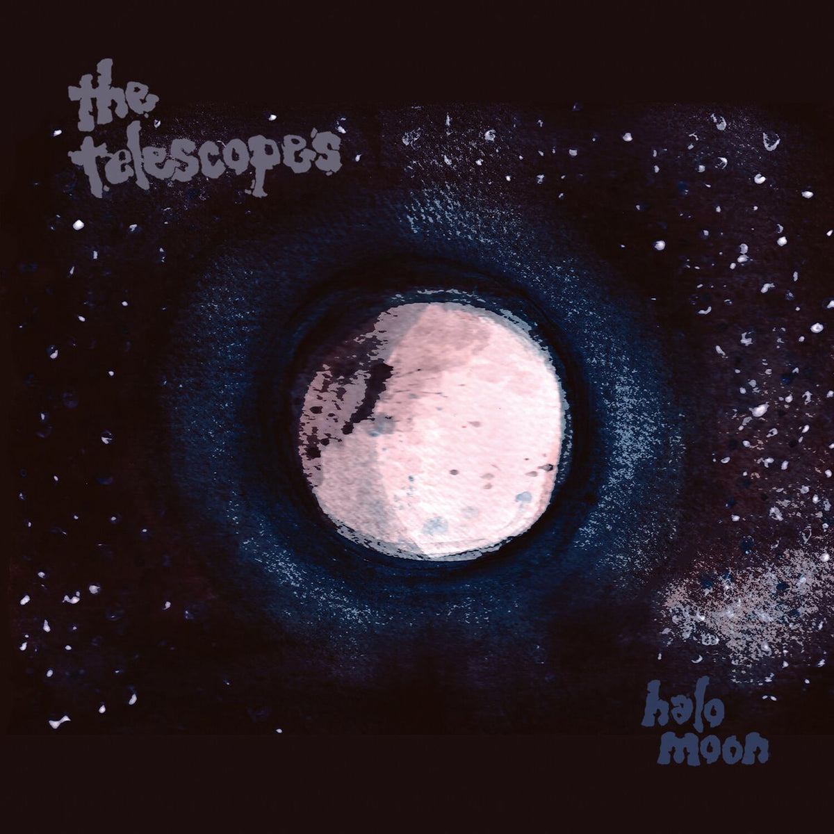 The Telescopes – Halo Moon vinyl record cover