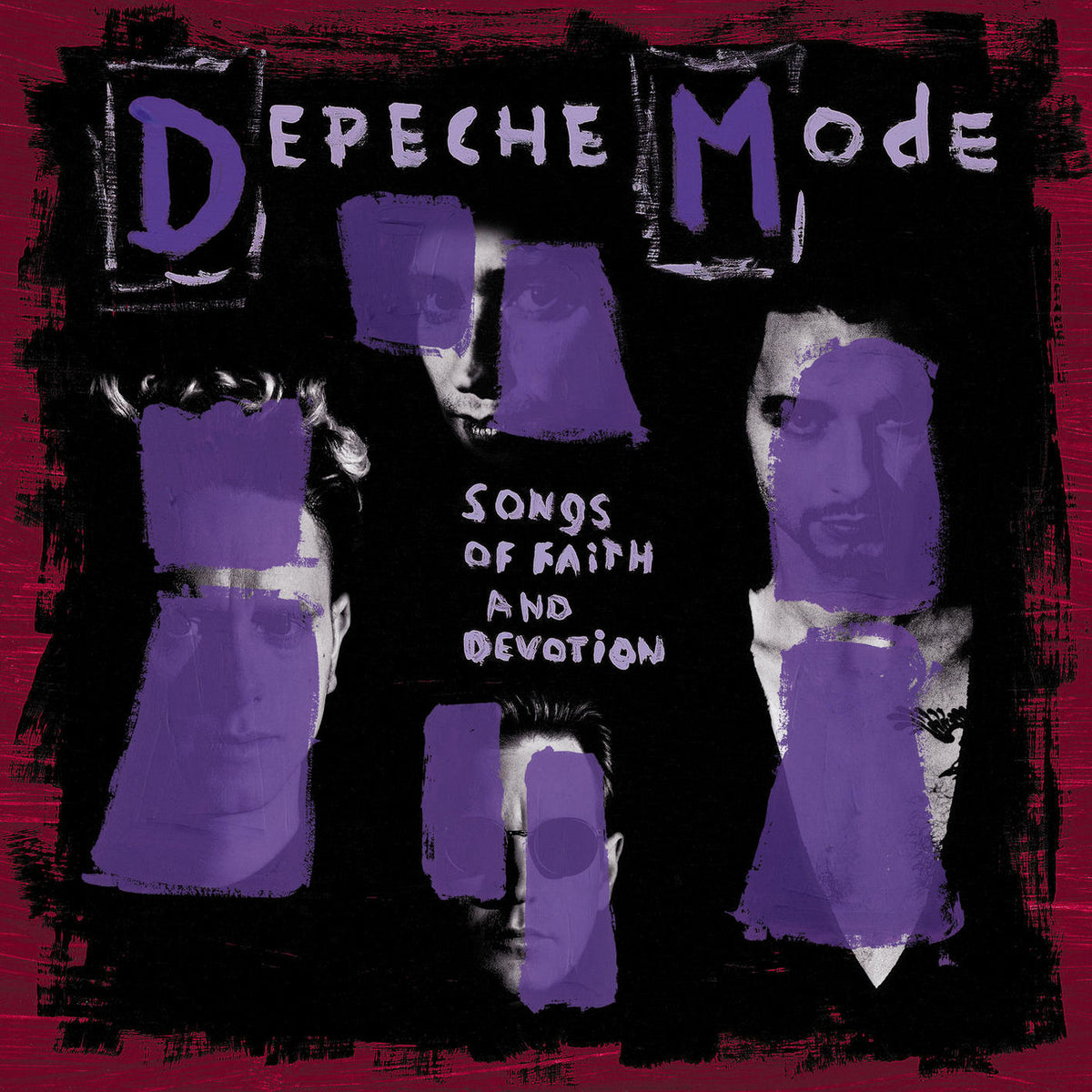 Depeche Mode – Songs Of Faith And Devotion vinyl record cover