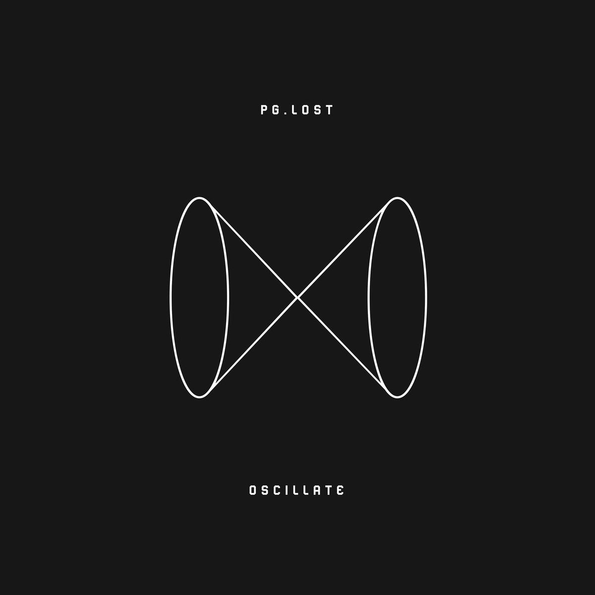 pg.lost – Oscillate vinyl record cover