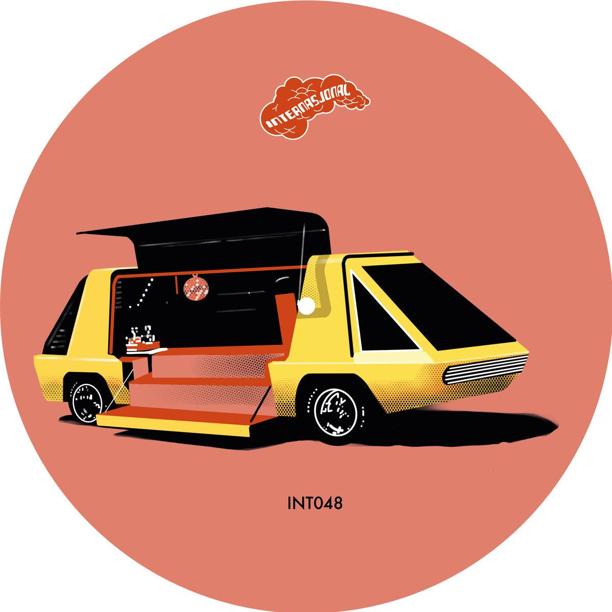 Temple – Love Machine vinyl record cover