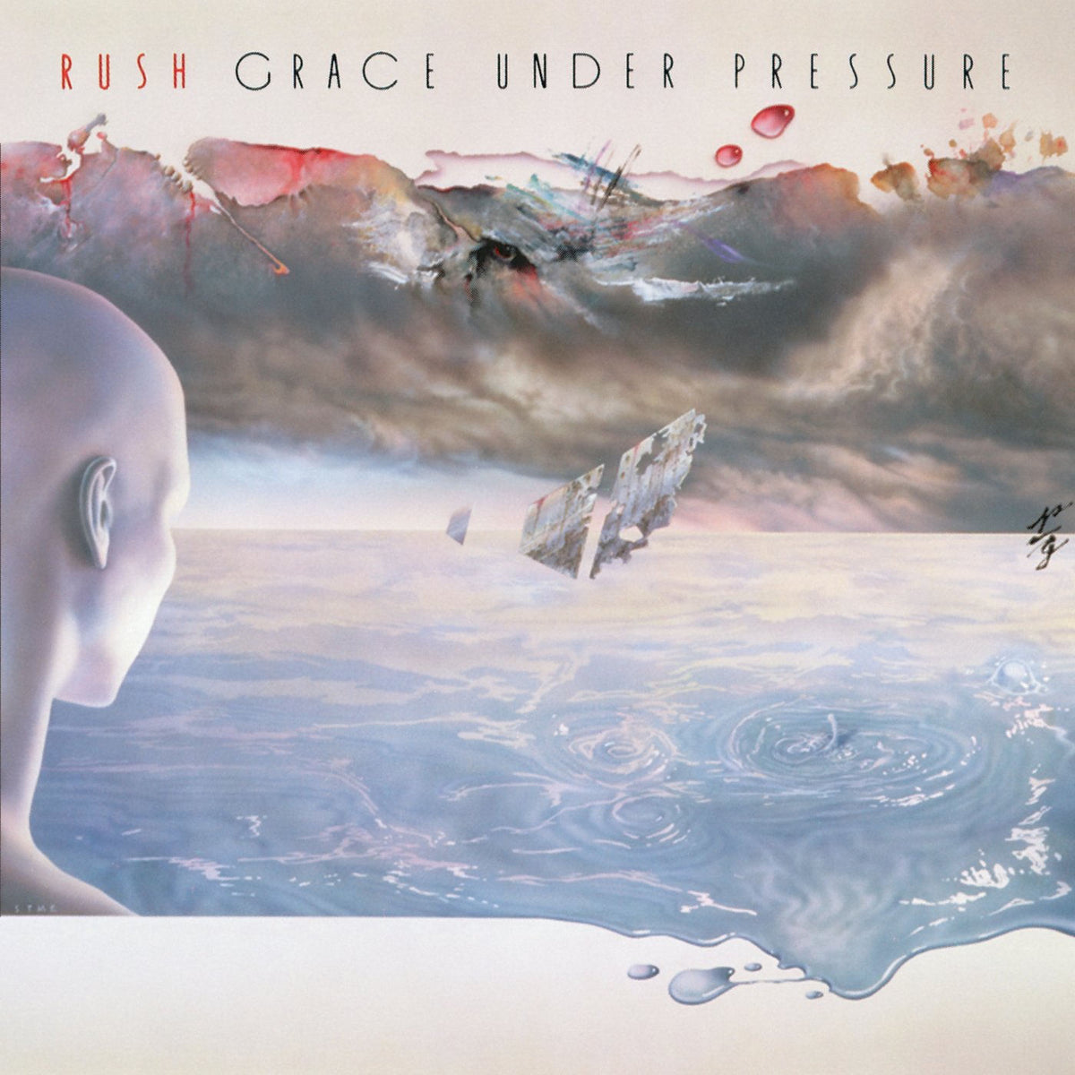 RUSH – Grace Under Pressure vinyl record cover