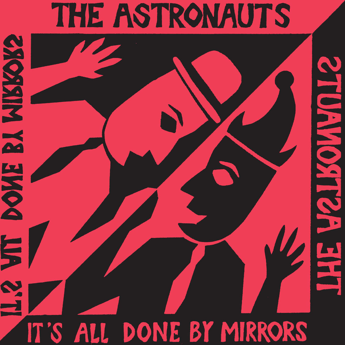 The Astronauts – It's All Done By Mirrors vinyl cover