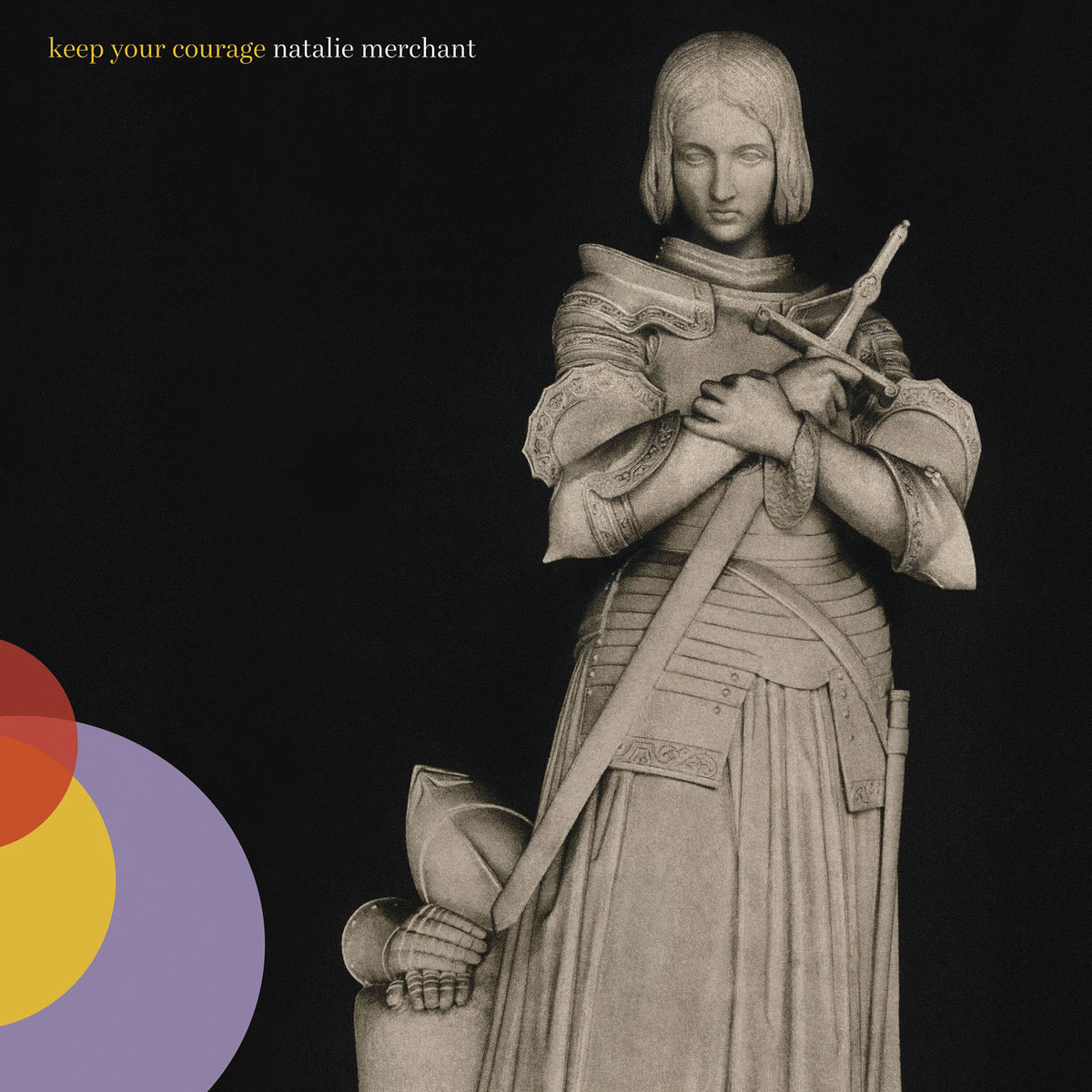 Natalie Merchant – Keep Your Courage (Yellow) vinyl record cover