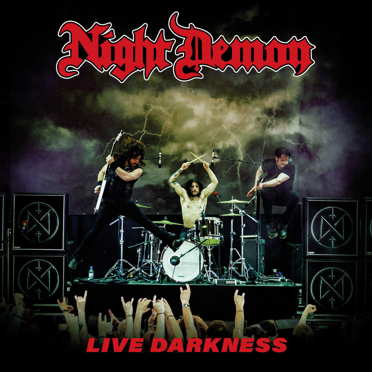 Night Demon – Live Darkness vinyl record cover
