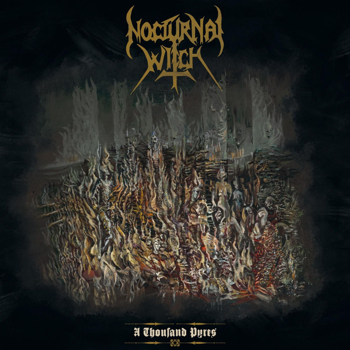 Nocturnal Witch – A Thousand Pyres vinyl record cover