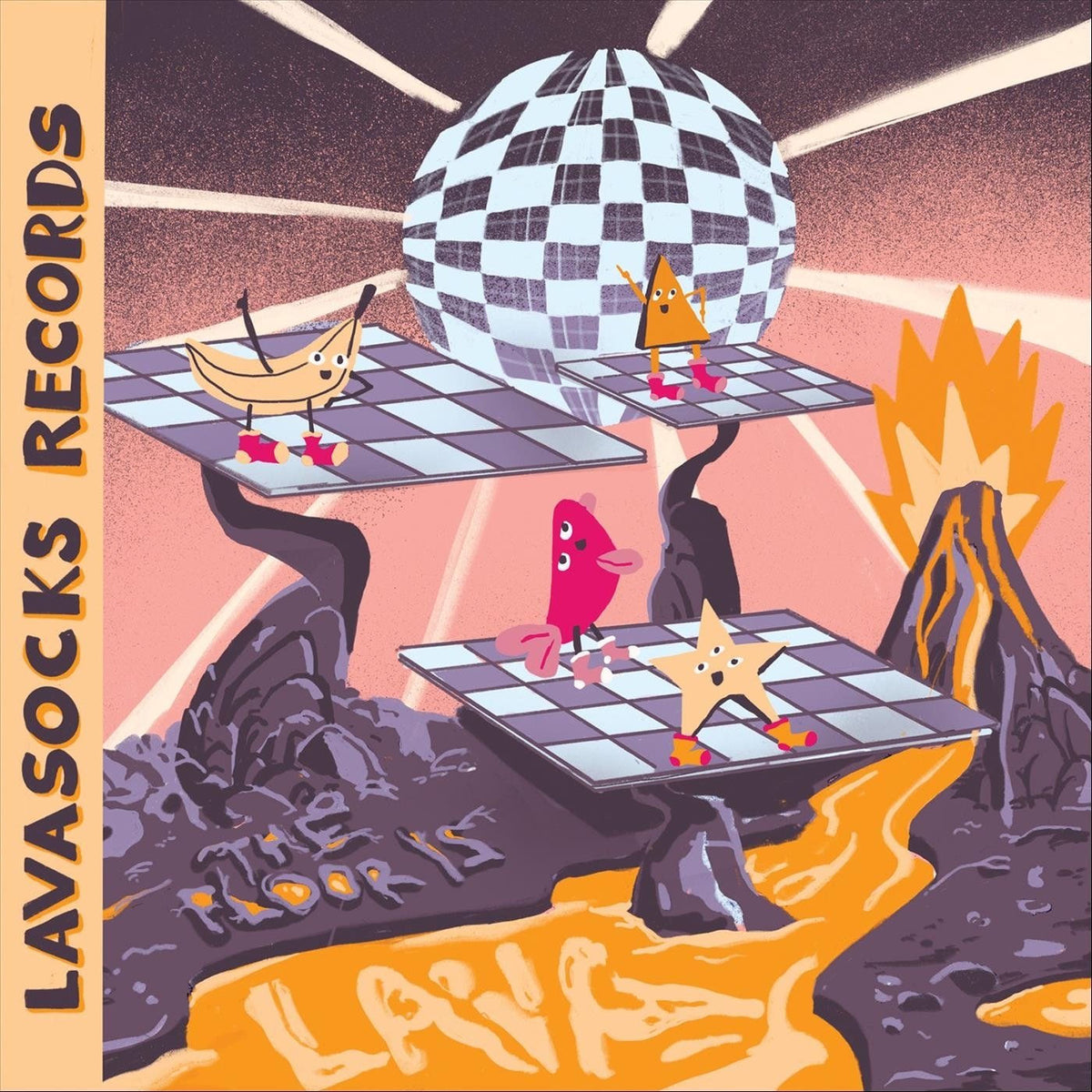 Various Artists – Floor Is Lava vinyl record cover