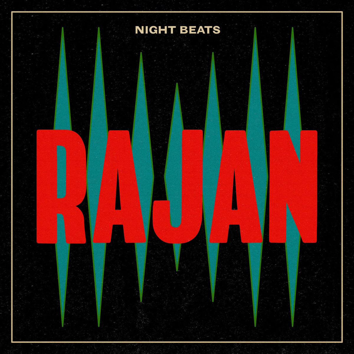 Night Beats – Rajan vinyl cover