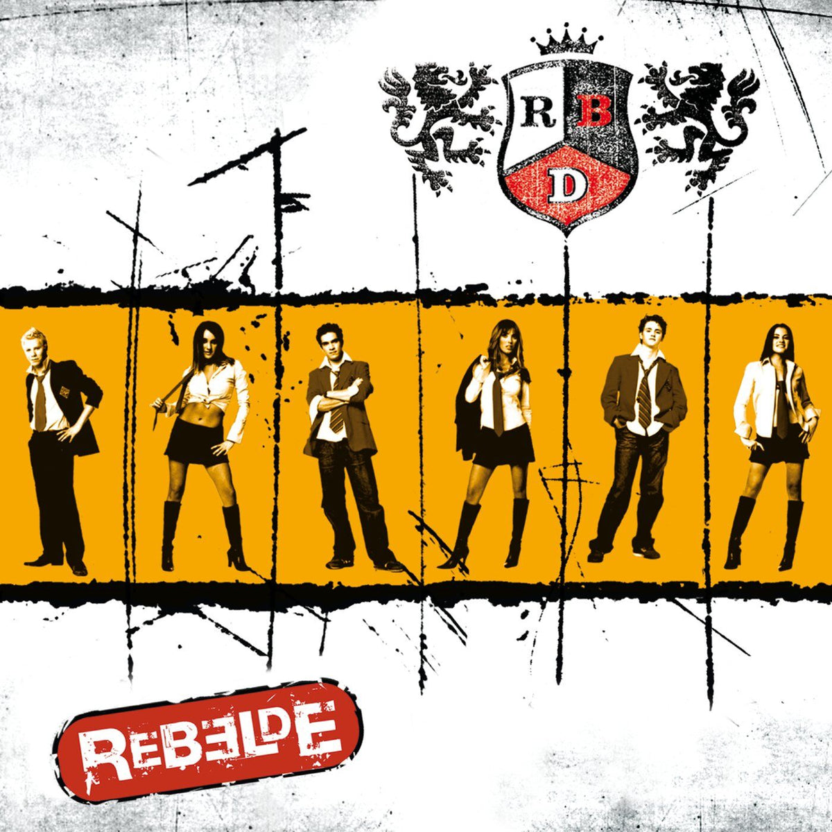 RBD – Rebelde vinyl record cover