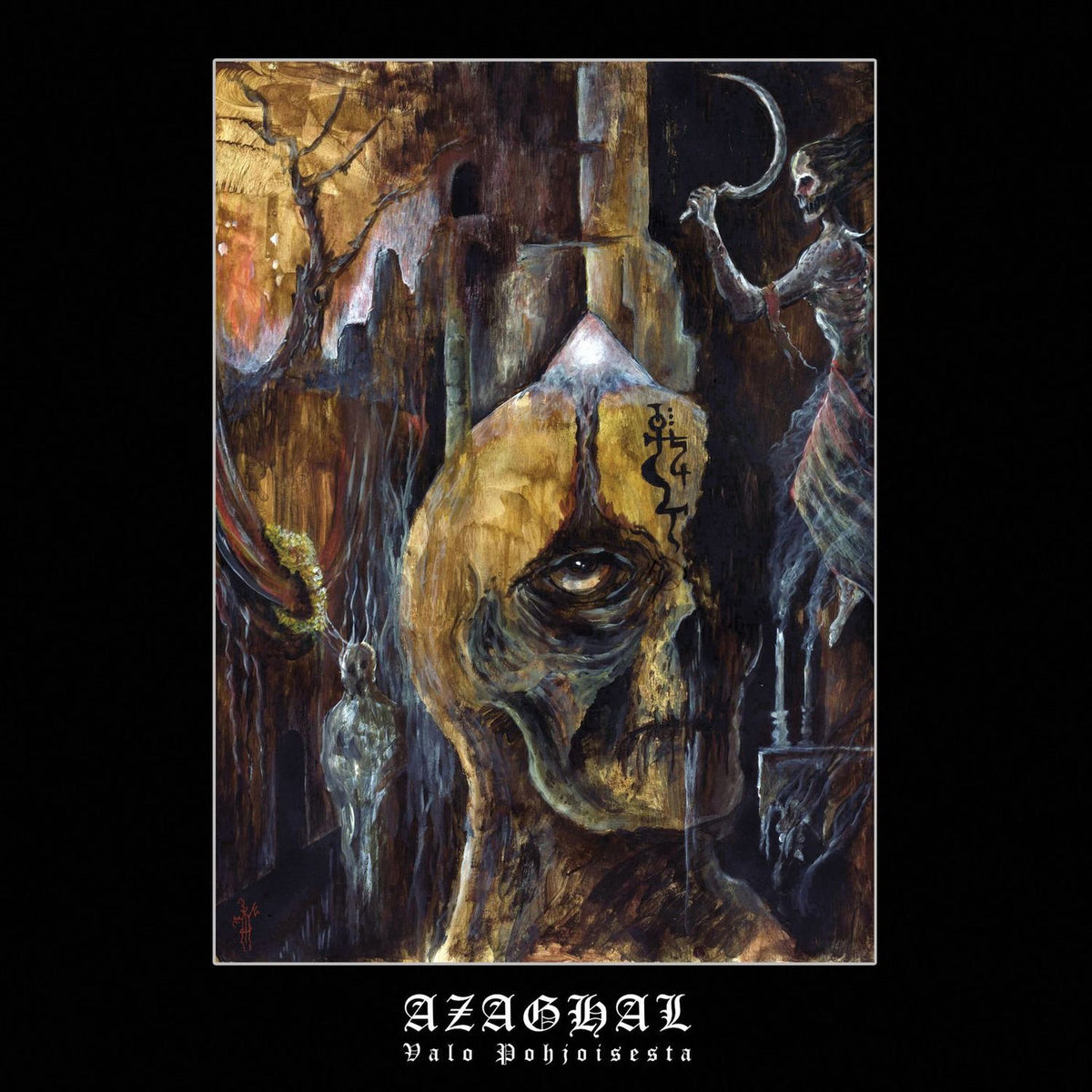 Azaghal – Valo Pohjoisesta vinyl record cover