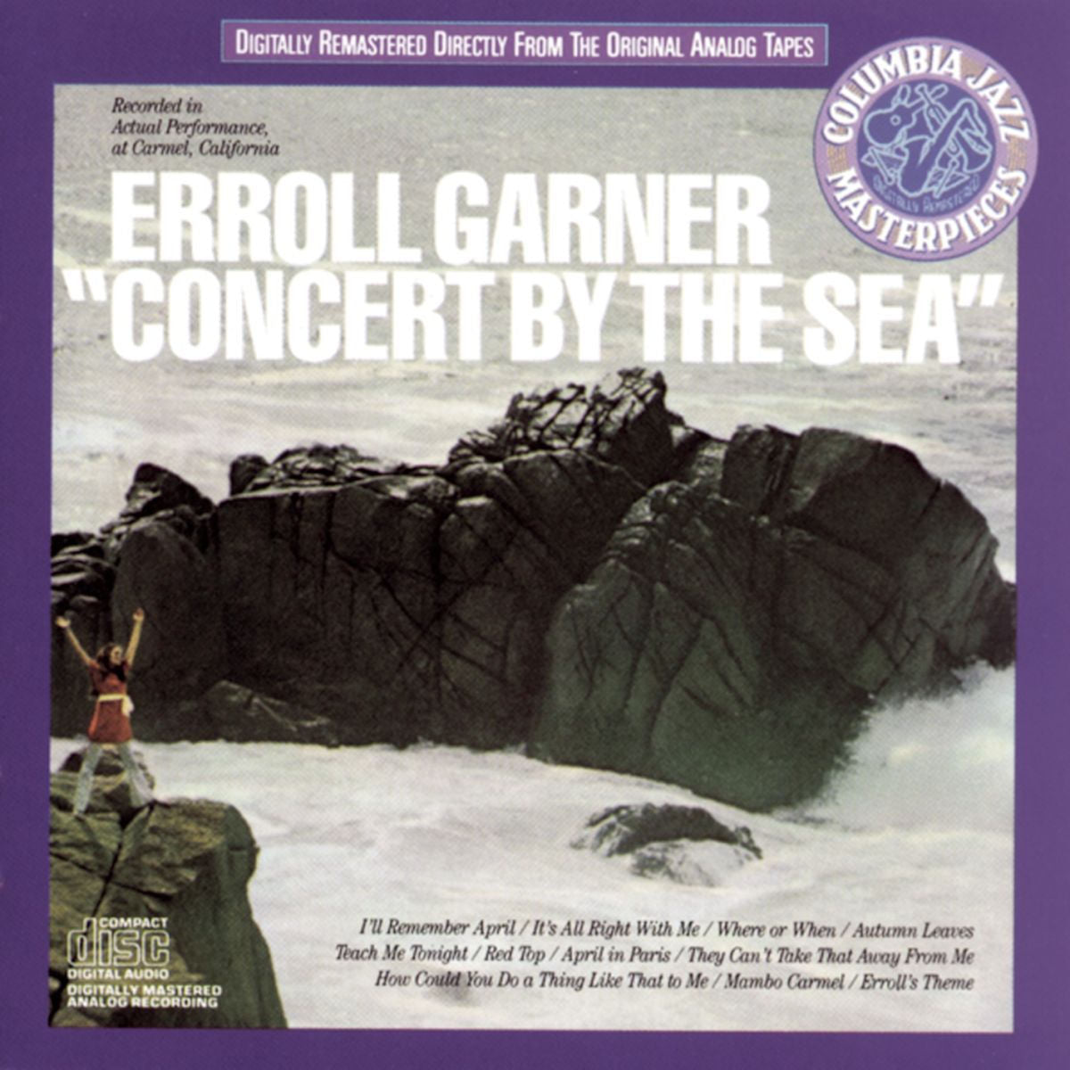 Erroll Garner – Concert By the Sea (Coloured Vinyl) vinyl record cover