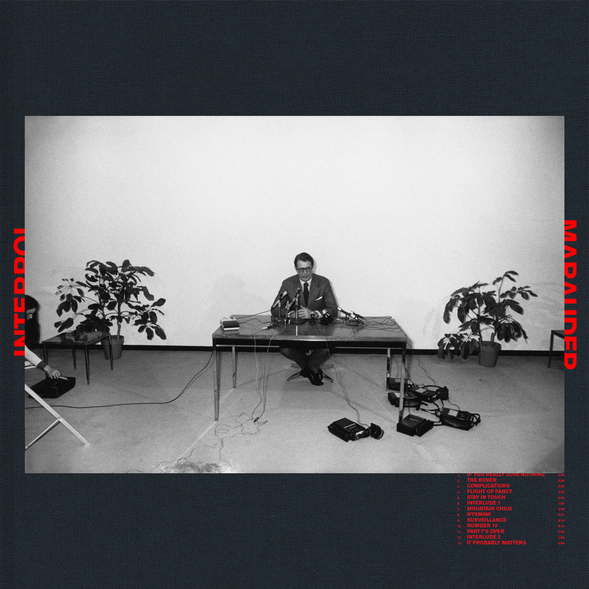 Interpol – Marauder (RED) vinyl record cover