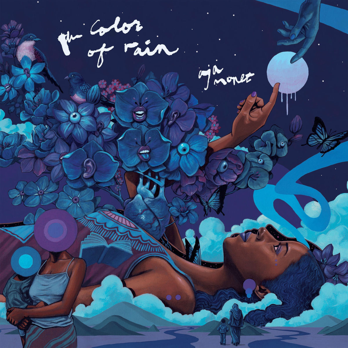 Aja Monet – The Color of Rain vinyl record cover