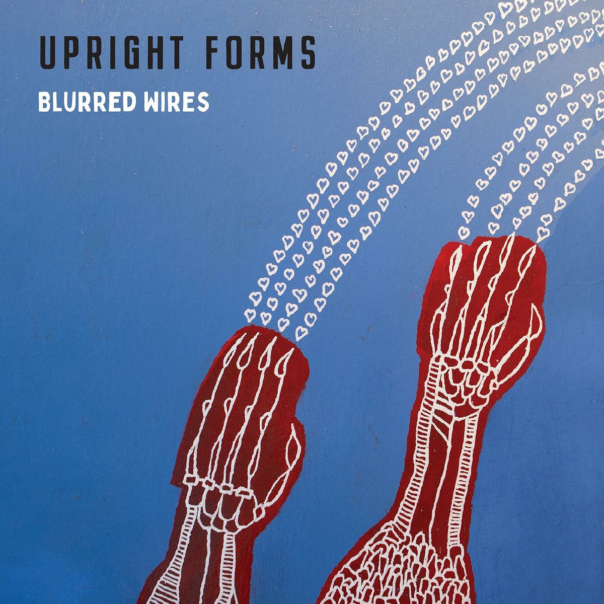 Upright Forms – Blurred Wires vinyl record cover