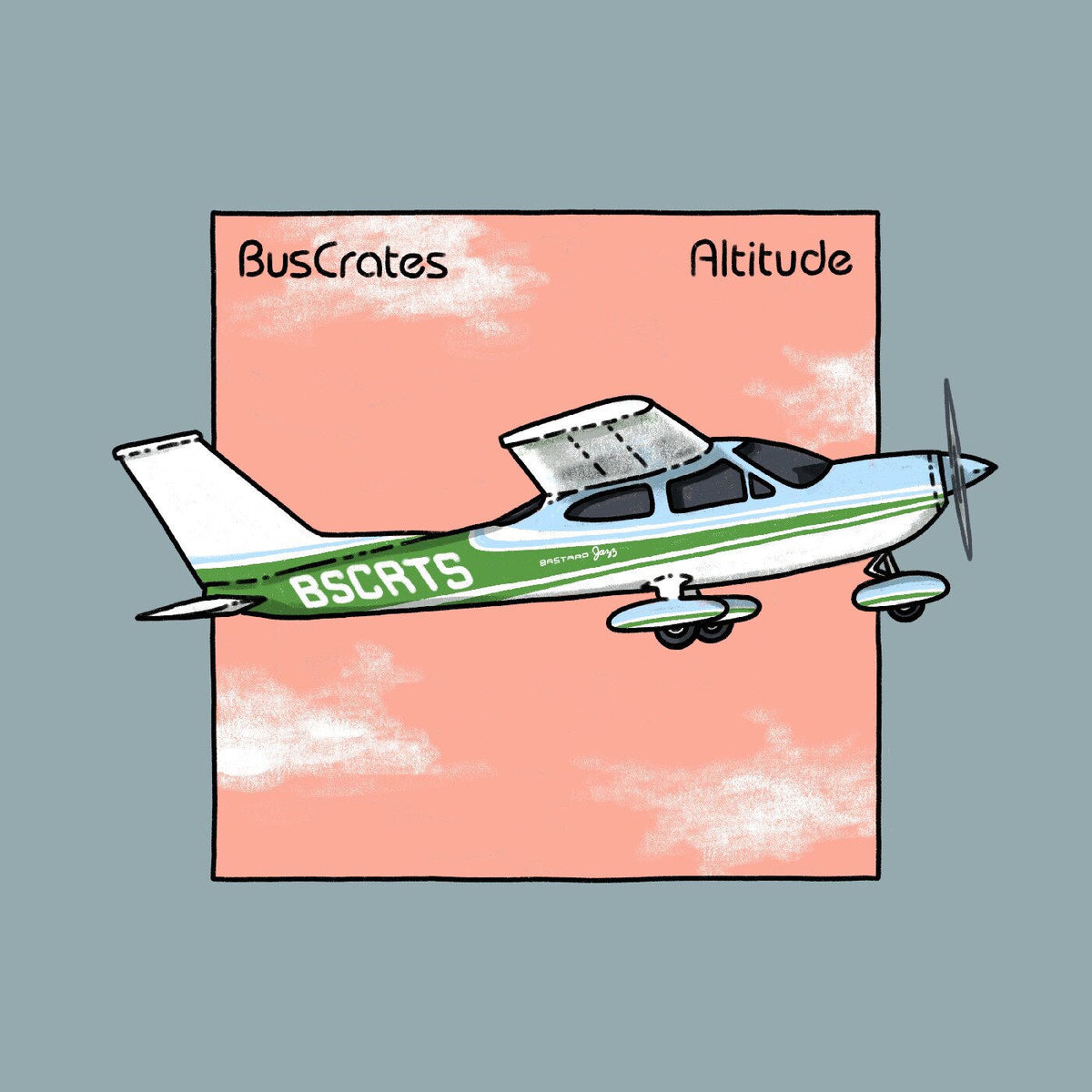 Buscrates – Altitude vinyl cover