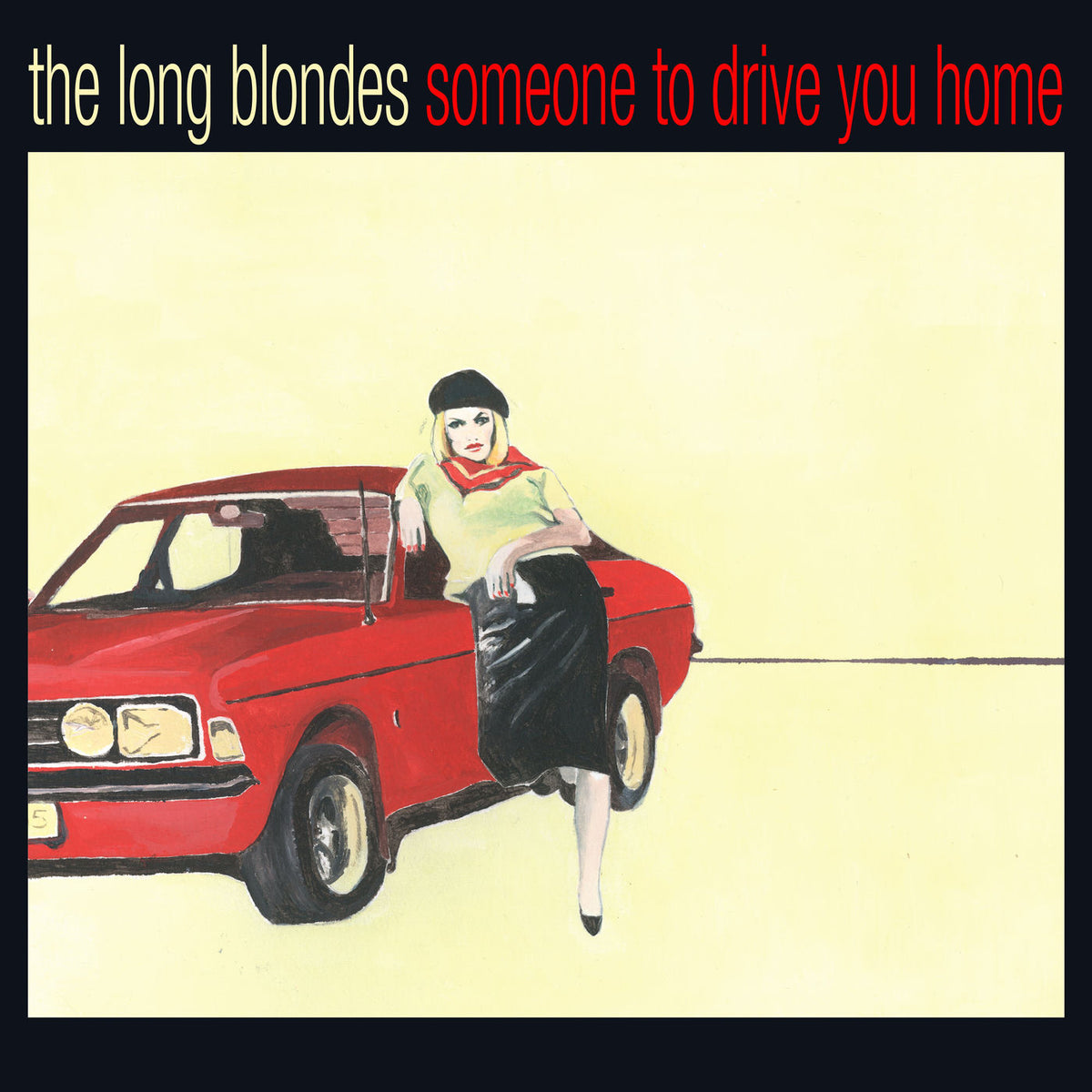The Long Blondes – Someone to Drive You Home vinyl record cover