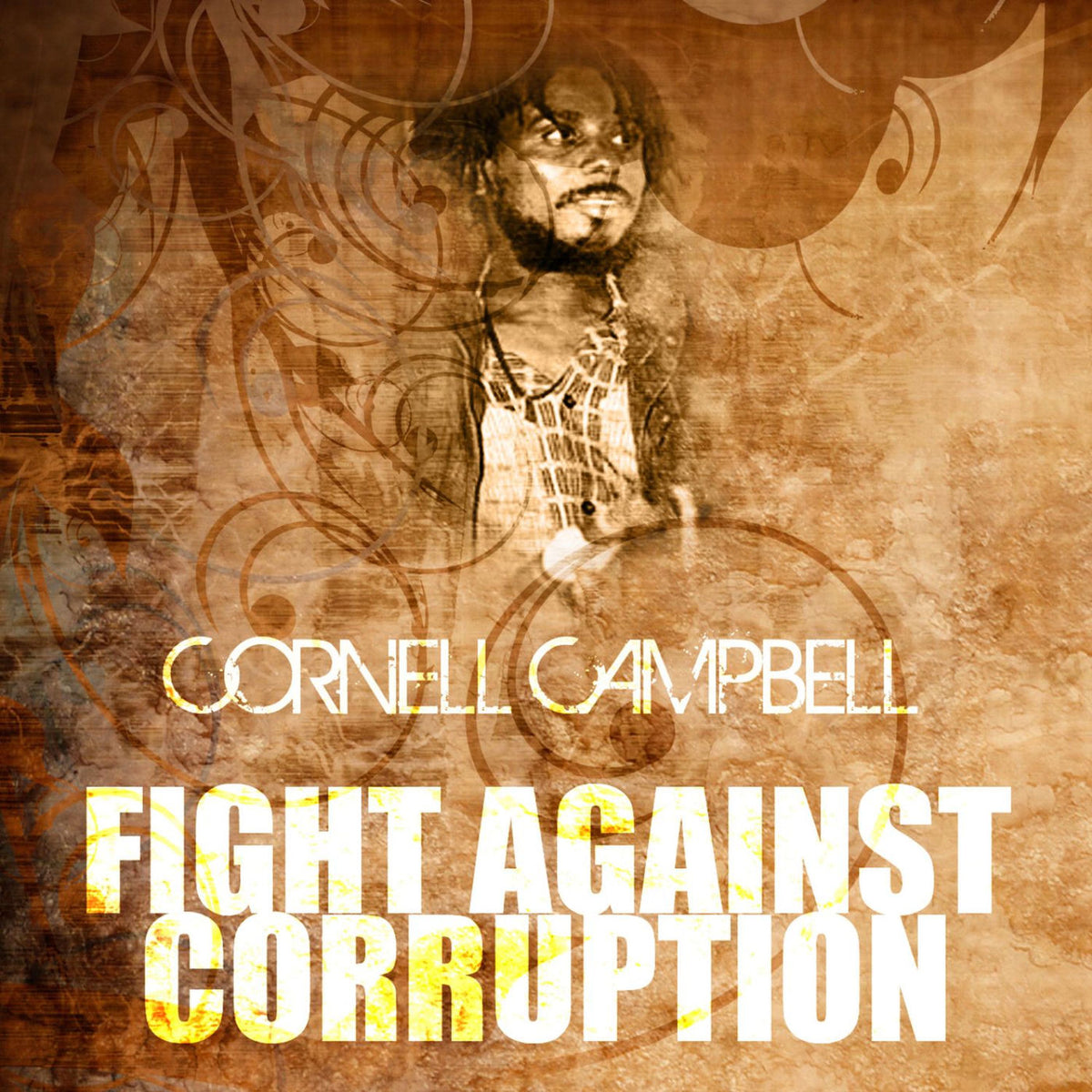 Cornell Campbell – Fight Against Corruption vinyl record cover