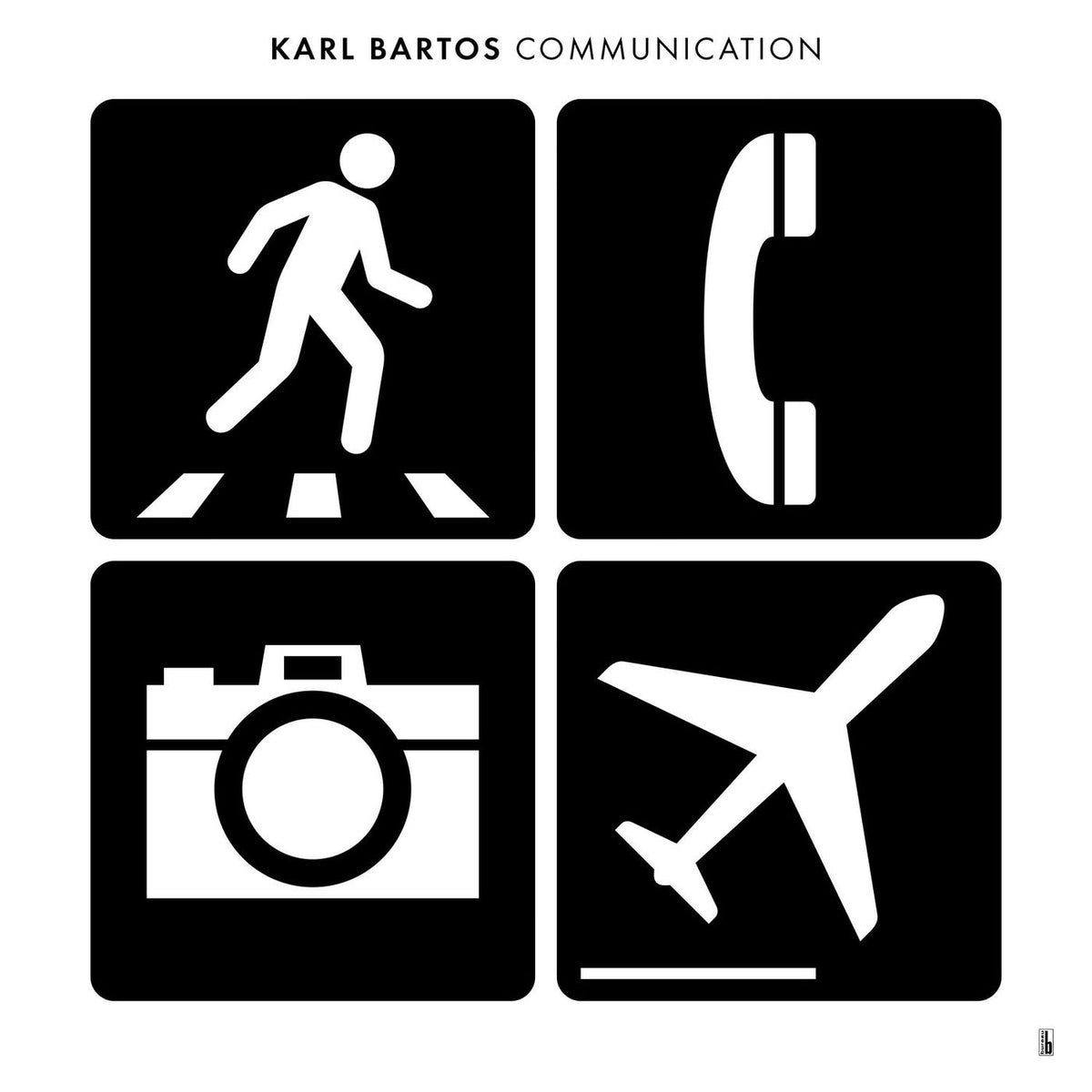 Karl Bartos – Communication vinyl record cover
