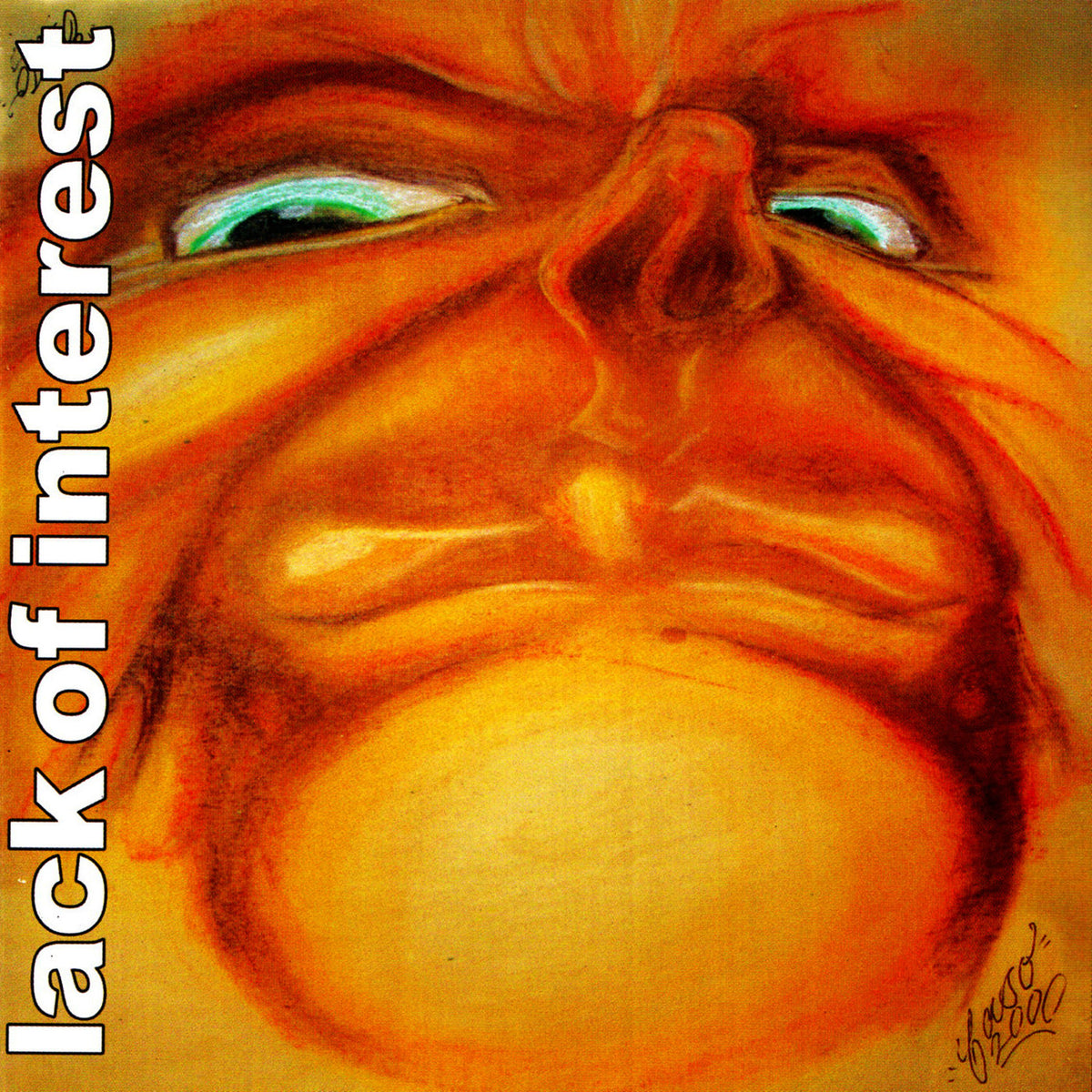Lack Of Interest – Never Back Down vinyl record cover