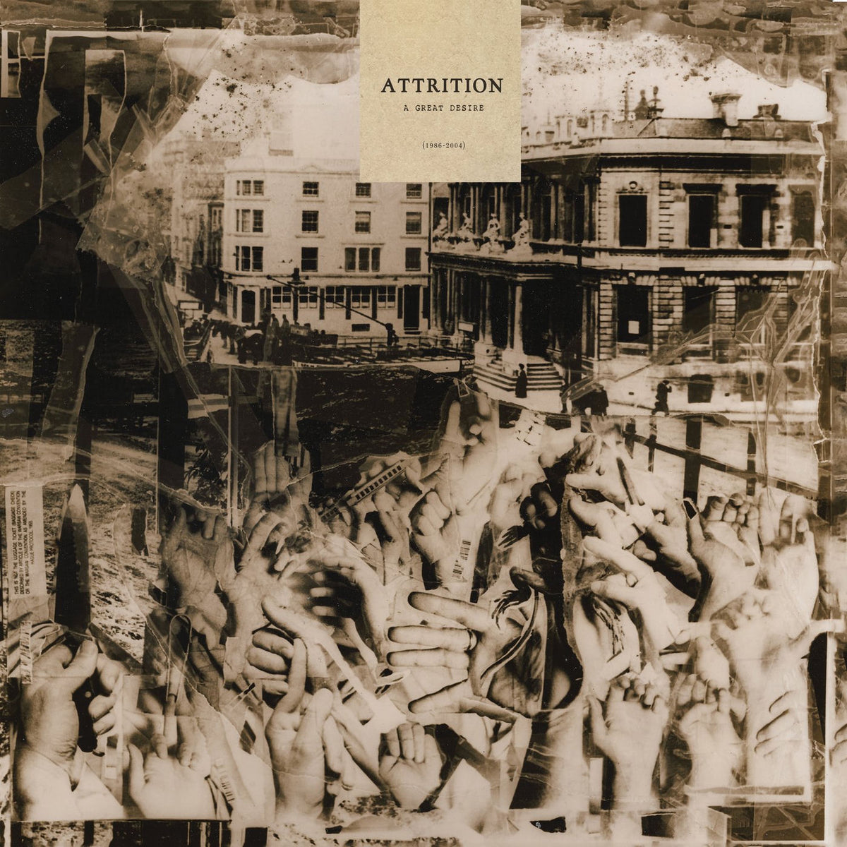 Attrition – A Great Desire vinyl record cover