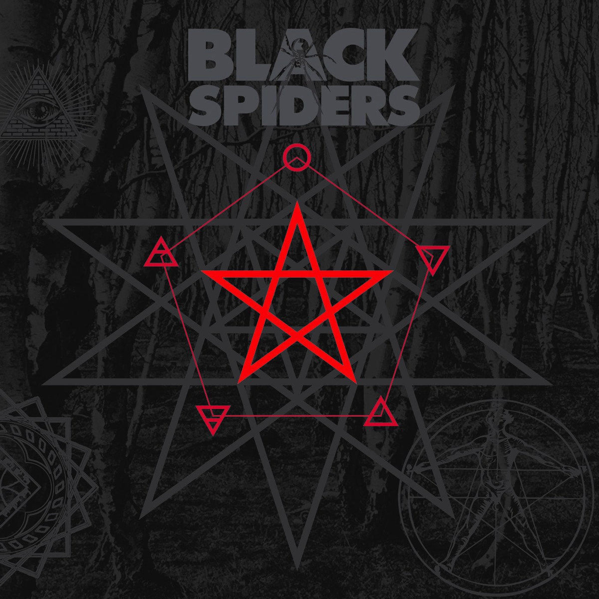 Black Spiders – Black Spiders vinyl record cover