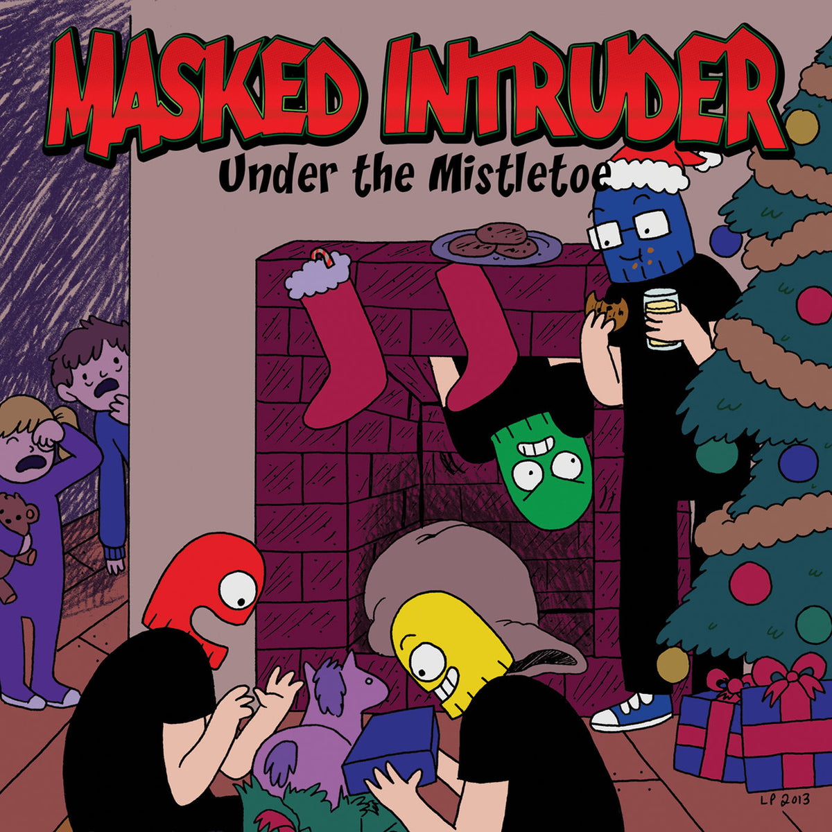 Masked Intruder – Under the Mistletoe vinyl cover